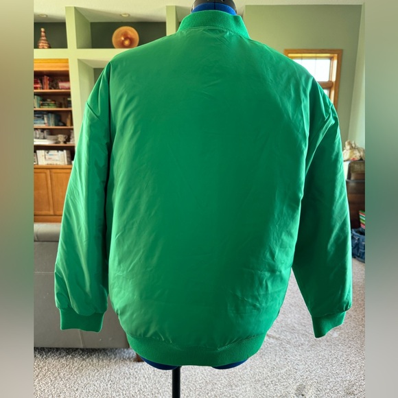 NWT The Drop green Bomber Jacket - Picture 2 of 3